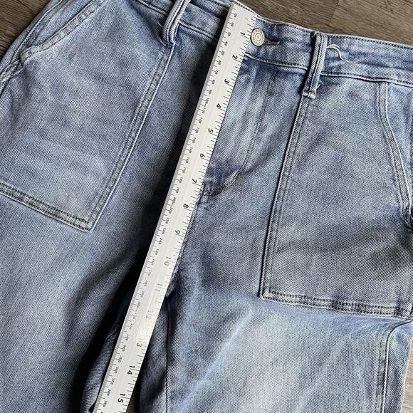 Judy Blue Jogger Jeans Light Wash High Rise Denim Size 7/28 * - Picture 7 of 11